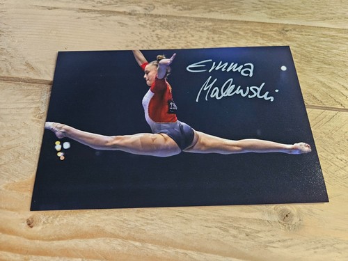 Emma malewski signed foto - malewski,