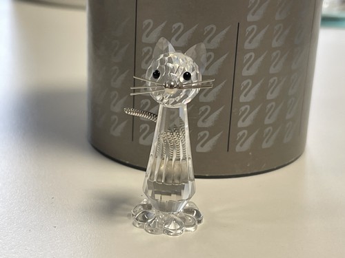 Swarovski figur 183274 katze - figur, 5