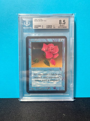 Graded bgs alpha mana - bgs, 8.5