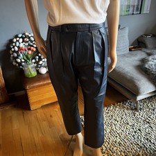 Hugo Boss Lederhose Anzughose