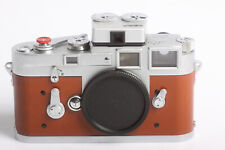 Leica M3 DS bräunliche Verkleidung No 816615 Doublestroke mit VC Meter II Voigtl