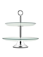 Etagere glas rund - etagere, 2-fach