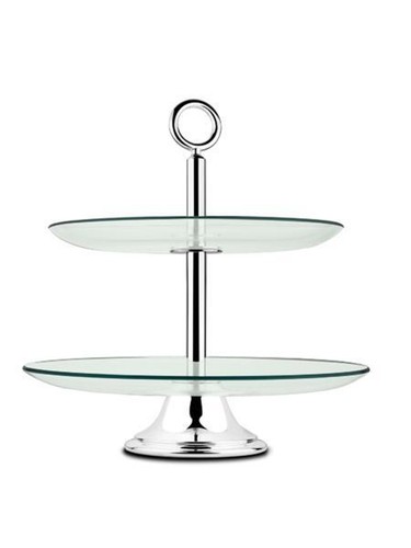 Etagere glas rund - glas,, rund,