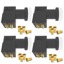 4x QUAD LNB 4K DIGITAL Quattro Switch FULL HD LMB HDTV UHD 3D 4K HD+ sky 0,1
