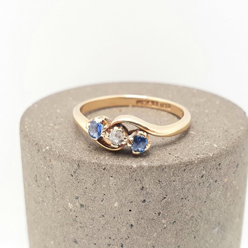 Antique sapphire diamond - antique,