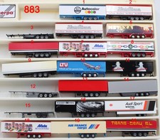 Bastelmodelle Auflieger Herpa