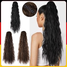 Haarteil mit Klammer Zopf