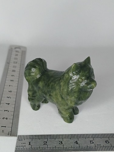 Serpentin jade geschnitzter - serpentin,