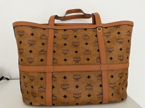 Mcm tasche shopper - mcm, cognac