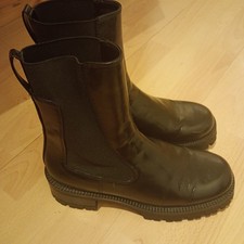 Zara Schwarz 39 Damen Stiefeletten