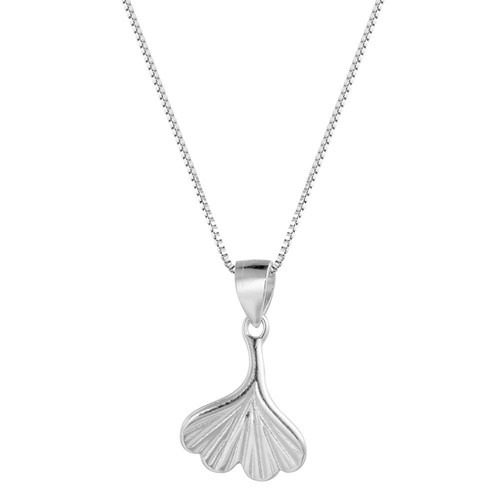 Silber plattiert damen flosse - silber,