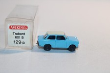 Wiking 1:87 PKW 12913 Trabant 601 S blau weiß OVP Etikett S1