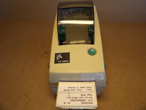 Zebra 2824 thermal barcode - zebra,