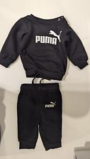 PUMA Jogginsanzug Gr. 62 schwarz 2-4 Monate Hose plus Pulli Trainingsanzug