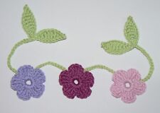 Blumen Girlande Häkelblumen