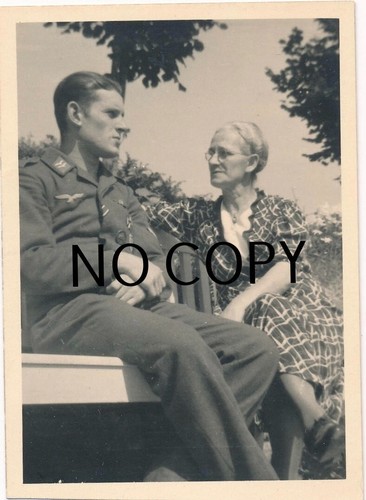 Foto wk2 luftwaffe pilot - luftwaffe, orden