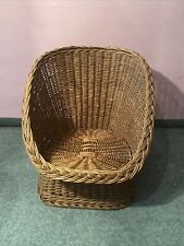 Korbmöbel Sessel Über 50 Jahre alt Dekostück Top Zustand