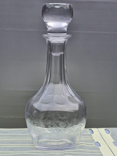 Glas karaffe mit stöpsel - glas,