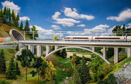 Faller moderne bogenbrücke - moderne,