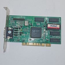 Vintage PCI Grafikkarte S3 Trio64 V2/DX  Video VGA Karte RetroGaming DOS 86C775