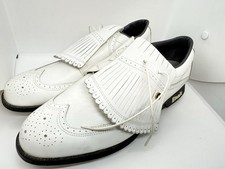 Etonic Golfschuhe Budapester 47 / 13M / 12 Leder Weiß Schwarz