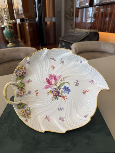 Meissen schale blattschale - /,