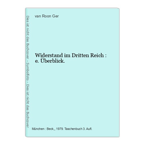 Widerstand dritten reich - im,