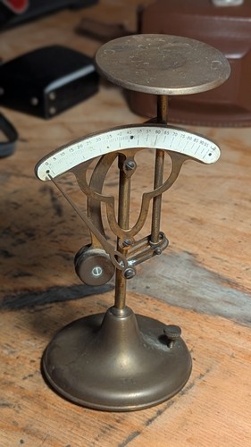 Antike jugendstil briefwaage - antike,