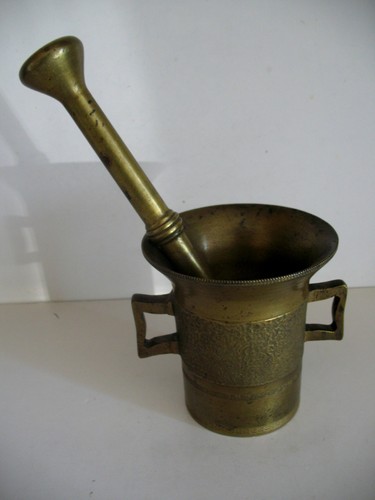 Alter schwerer messing mörser - alter,