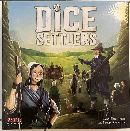 Dice settlers board game - dice, game-