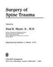 Surgery of Spine Trauma