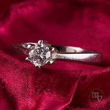 0,20ct Solitär Vintage