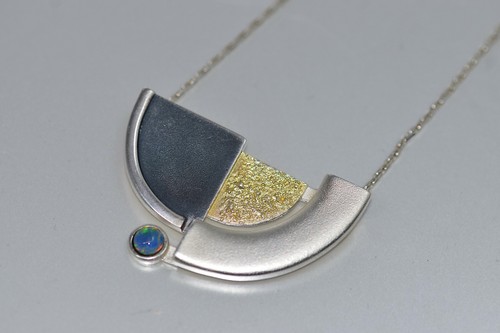 Designer collier kette - kette, silber