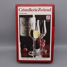 4er Set vintage Sherrygläser