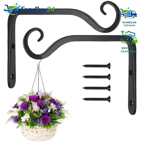 Wandhaken 2er pack schwarz - wandhaken, 2er-pack