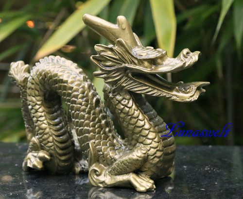Grosser drache aus kunstharz - grosser,
