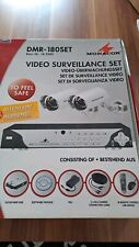  Videoüberwachung  MONACOR DMR-180 Set  Einfacher Anschluss  