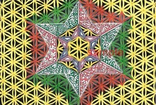 Muster Heilige Geometrie Blume