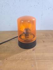 Vintage Rundumleuchte orange 12V Drehspiegelleuchte Traktor Baustelle LKW