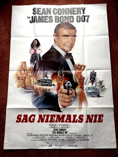 Sag niemals nie - , kinoplakat