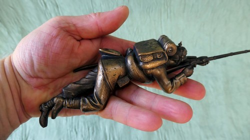 Preußischer soldat mit - soldat,