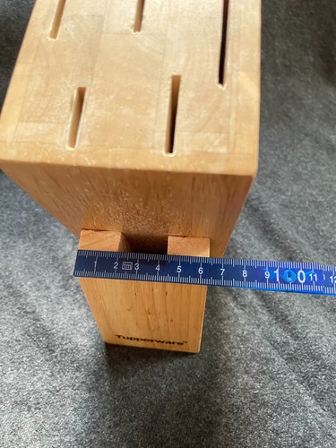 Tupperware holz messerblock - tupperware,