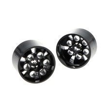 2x Lego Technic Felge 20x30 schwarz Räder Rad solo Auto Fahrzeug 4107462 4266