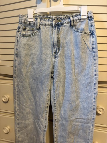 Blue baggy jeans