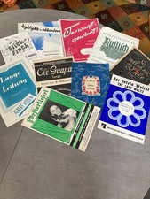 10 Soli Ole Guapa Lange Leitung Russisch Flick-Flack Last Waltz Akkordeon Noten