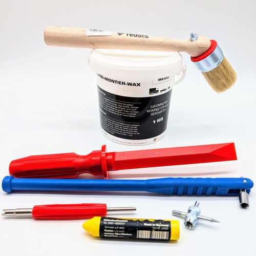 Reifen montage paste set 1kg - set,