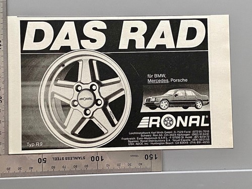 Ronal das rad mercedes w124 - rad,