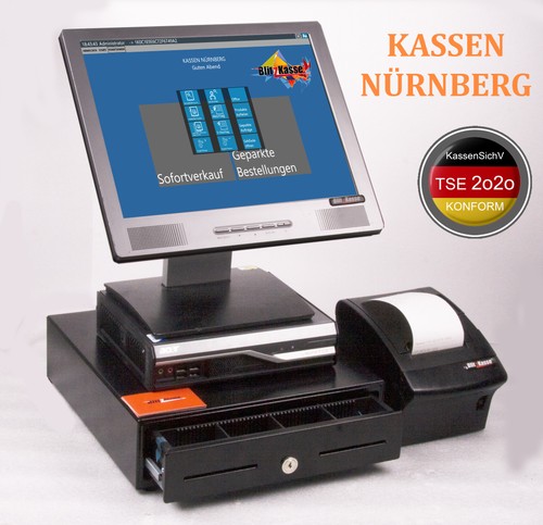 Kasse für handel und - kasse,