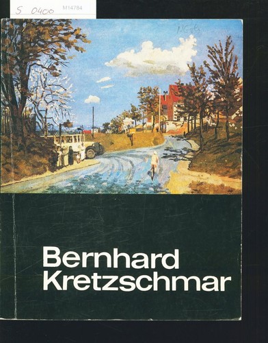 Bernd kretzschmar 1889 1989 - kretzschmar., 1889-1989