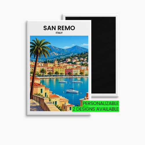 San remo kühlschrankmagnet - san,